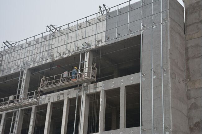 蚌埠市國電大廈AB石墨聚苯板應用案例