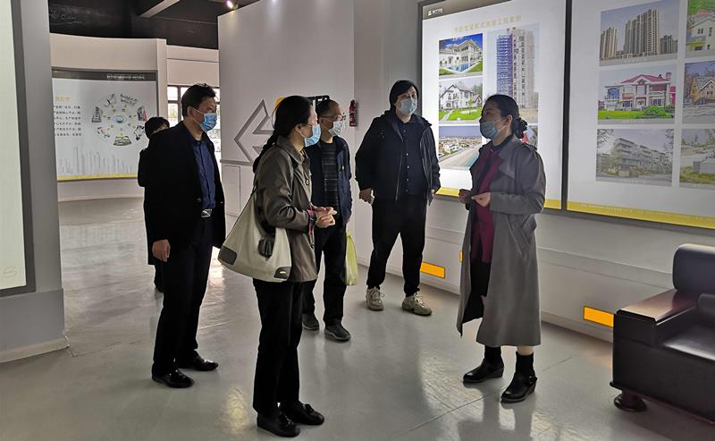 浙江省建設(shè)廳推廣中心領(lǐng)導(dǎo)、專家蒞臨百特公司考察指導(dǎo)